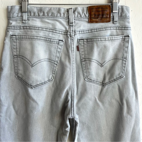 VTG Levi's brown tab stone wash 540 flex jeans - Picture 4 of 9